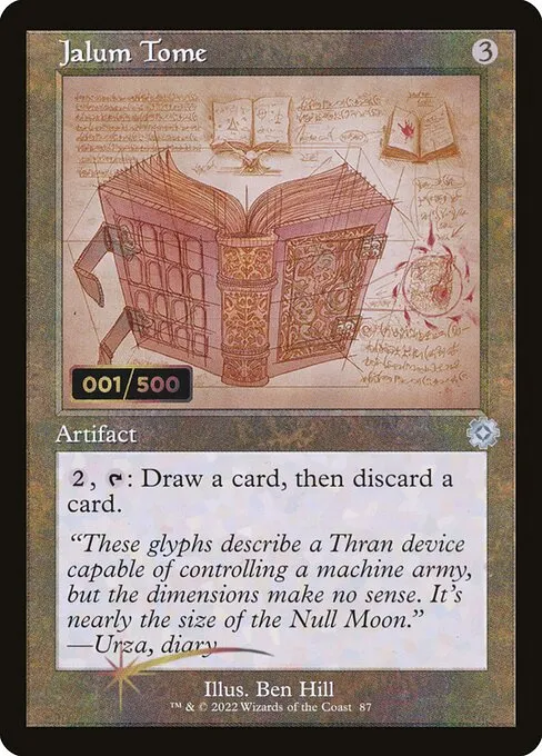 Jalum Tome · The Brothers' War Retro Artifacts 87z/189