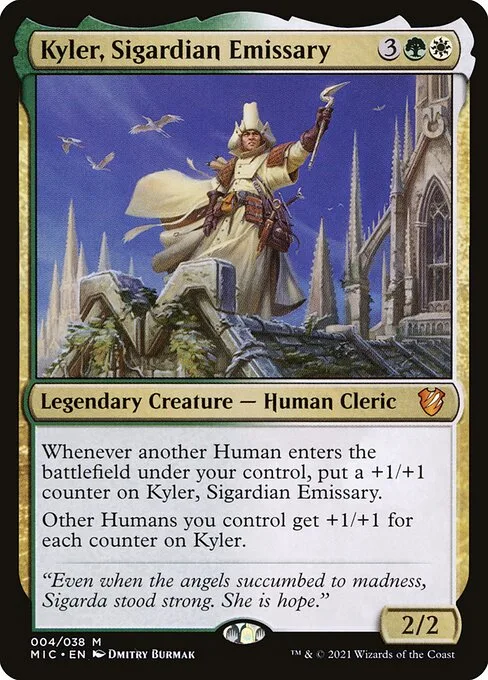 Kyler, Sigardian Emissary · Midnight Hunt Commander 4/187