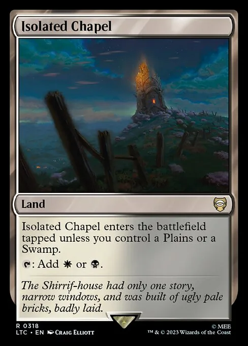 Isolated Chapel · Tales of Middle-earth Commander 318/591