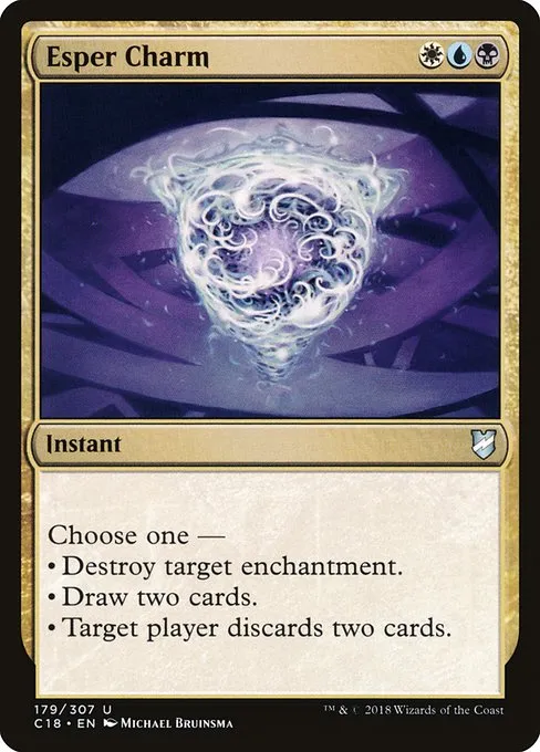 Esper Charm · Commander 2018 179/307