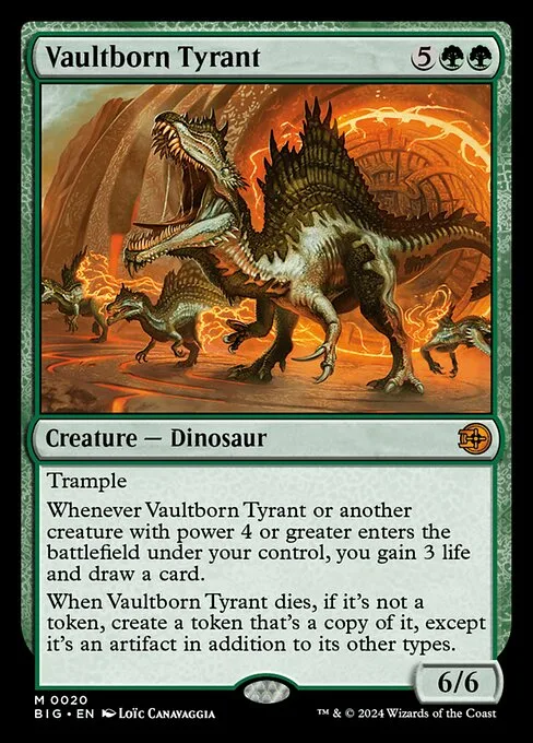 Vaultborn Tyrant · The Big Score 20/95