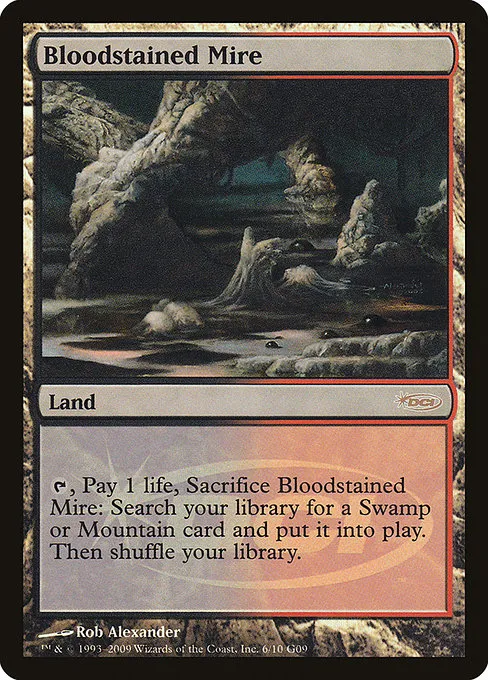 Bloodstained Mire · Judge Gift Cards 2009 6/10