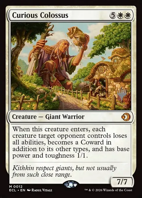 Curious Colossus · Lorwyn Eclipsed Promos 12p/87