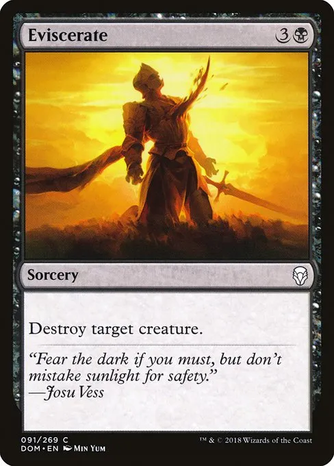Eviscerate · Dominaria 91/280