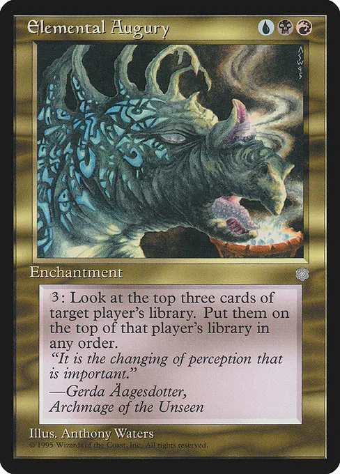 Elemental Augury · Ice Age 286/383