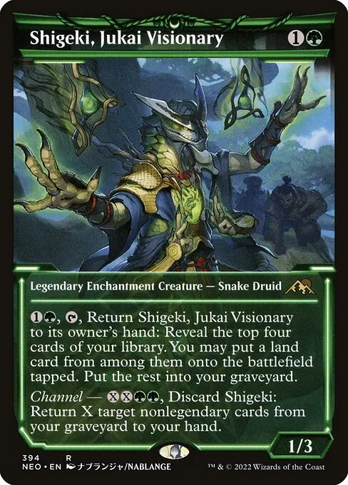 Shigeki, Jukai Visionary · Kamigawa: Neon Dynasty 394/531