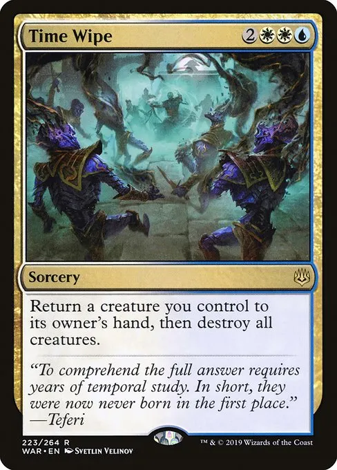 Time Wipe · War of the Spark 223/312