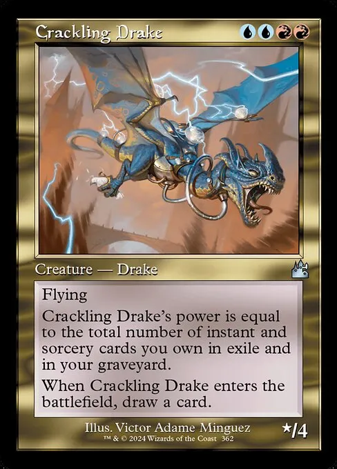 Crackling Drake · Ravnica Remastered 362/531