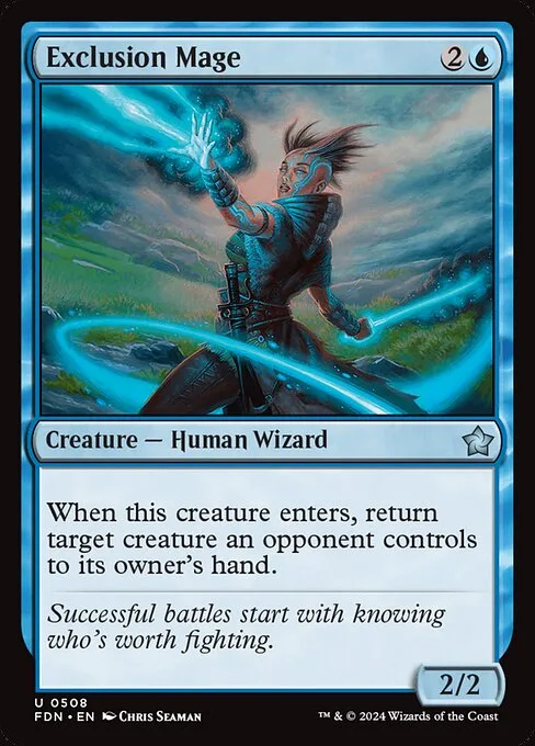Exclusion Mage · Foundations 508/771
