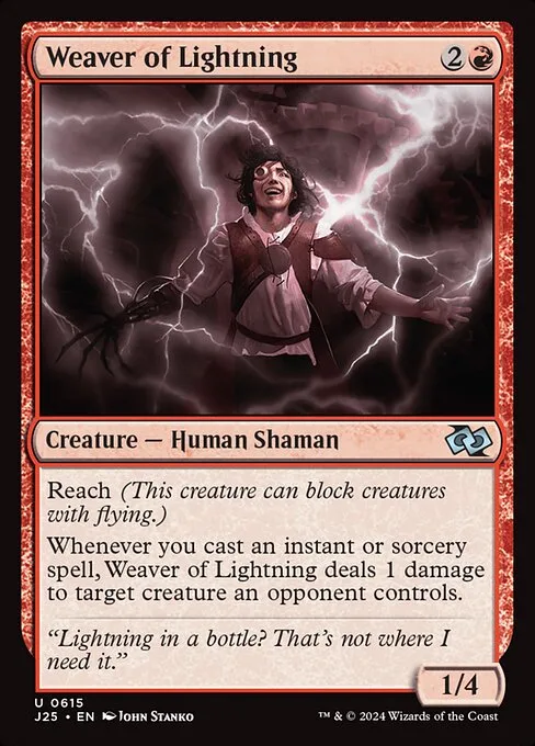 Weaver of Lightning · Foundations Jumpstart 615/779