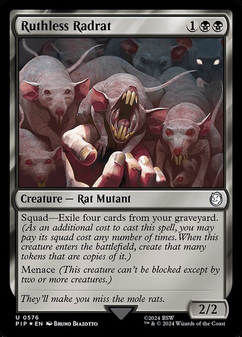 Ruthless Radrat · Fallout 576/1068