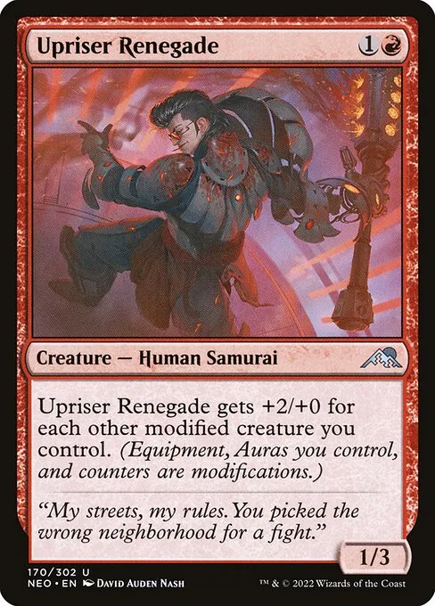 Upriser Renegade · Kamigawa: Neon Dynasty 170/531