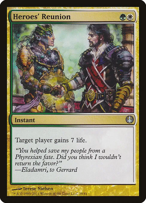 Heroes' Reunion · Duel Decks: Knights vs. Dragons 29/81