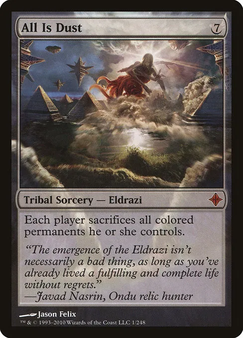 All Is Dust · Rise of the Eldrazi 1/248