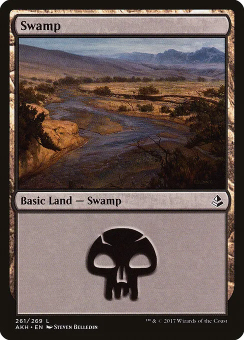 Swamp · Amonkhet 261/287