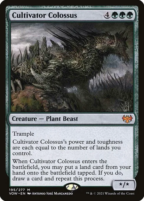 Cultivator Colossus · Innistrad: Crimson Vow 195/423