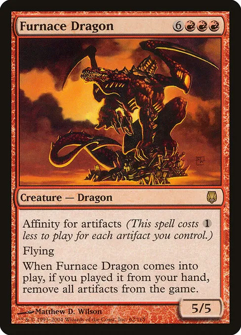 Furnace Dragon · Darksteel 62/165