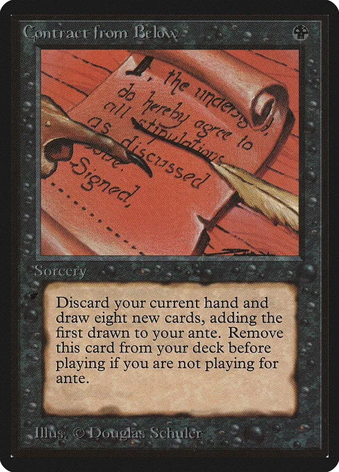 Contract from Below · Limited Edition Beta 97/302