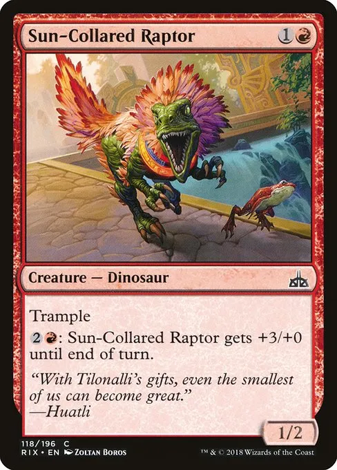 Sun-Collared Raptor · Rivals of Ixalan 118/205