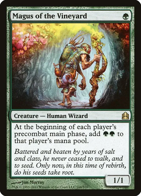 Magus of the Vineyard · Commander 2011 166/318