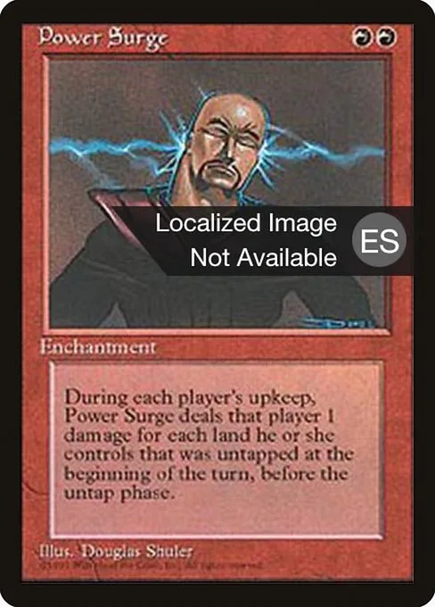 Power Surge · Fourth Edition Foreign Black Border 216/378