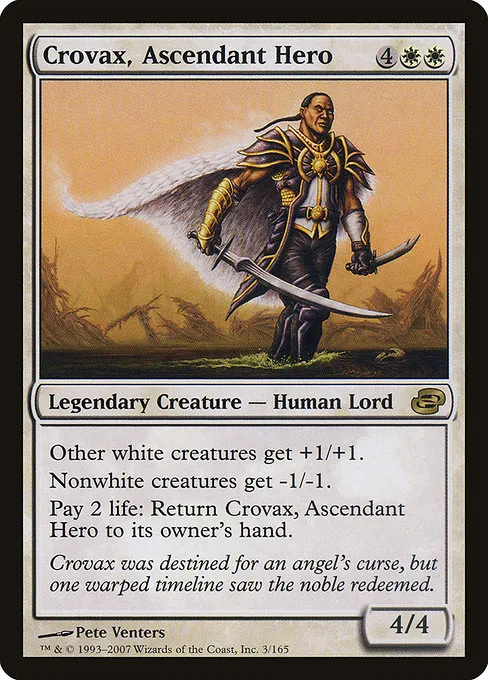 Crovax, Ascendant Hero · Planar Chaos 3/165