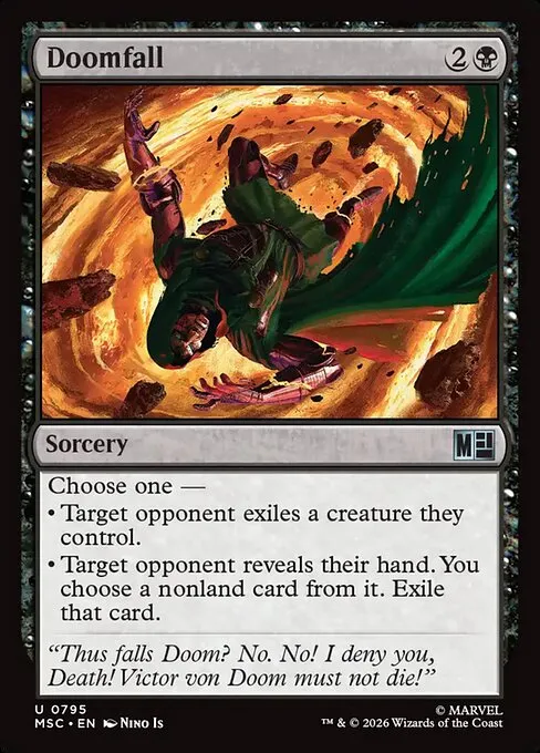 Doomfall · Marvel Super Heroes Commander 795/9