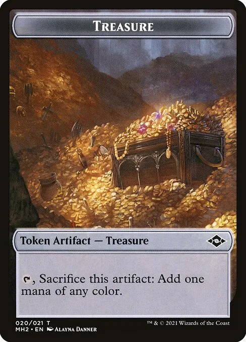 Treasure · Modern Horizons 2 Tokens 20/21