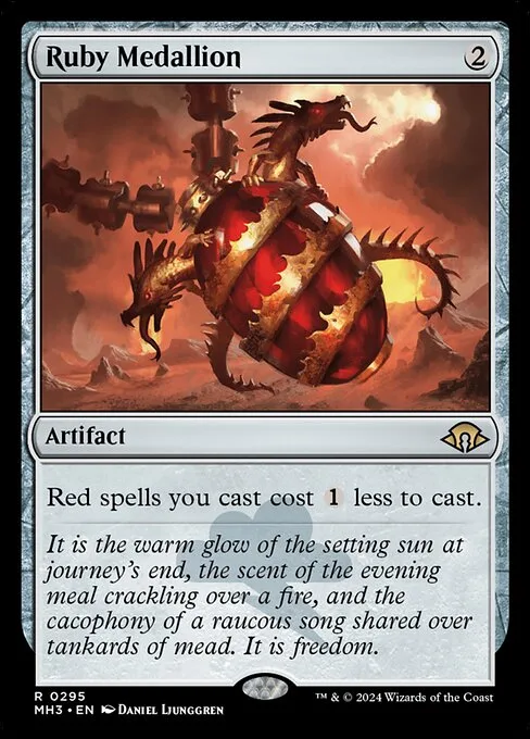 Ruby Medallion · Modern Horizons 3 295/528