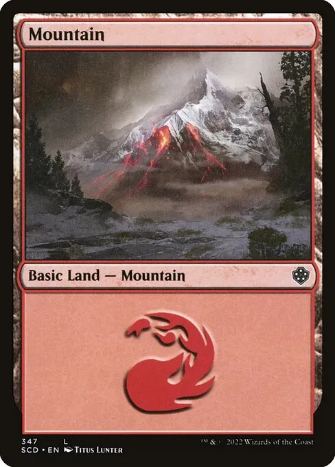 Mountain · Starter Commander Decks 347/352