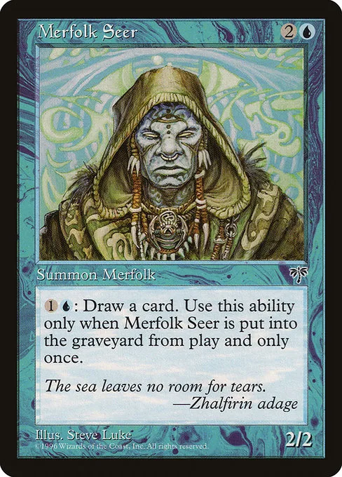 Merfolk Seer · Mirage 76/353