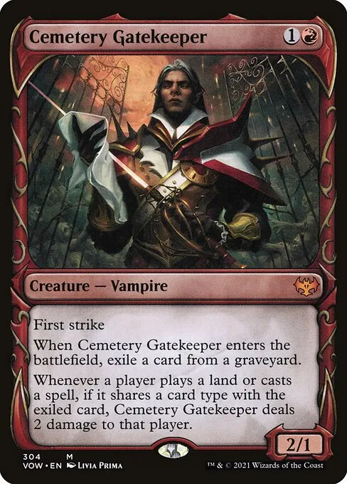 Cemetery Gatekeeper · Innistrad: Crimson Vow 304/423