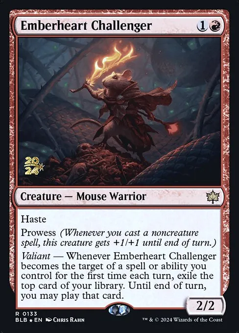 Emberheart Challenger · Bloomburrow Promos 133s/160