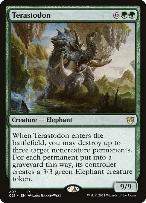 Terastodon · Commander 2021 207/409