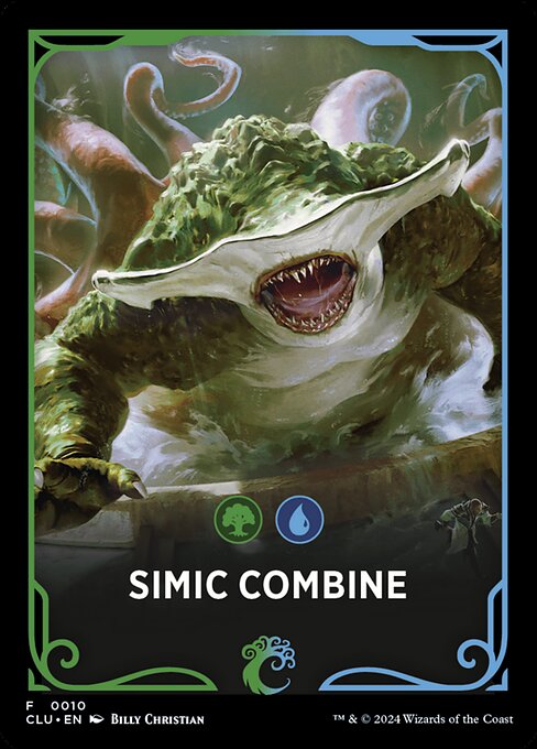 Simic Combine · Ravnica: Clue Edition Front Cards 10/10
