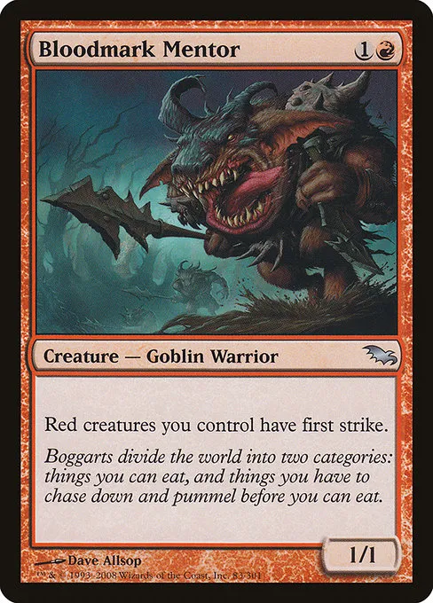 Bloodmark Mentor · Shadowmoor 83/302