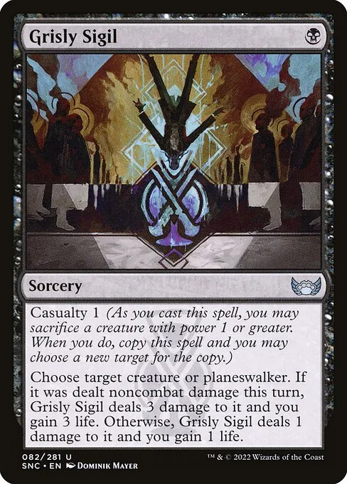 Grisly Sigil · Streets of New Capenna 82/513