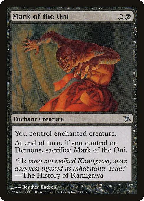 Mark of the Oni · Betrayers of Kamigawa 73/165