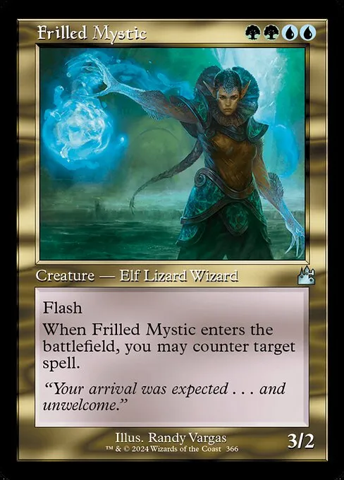 Frilled Mystic · Ravnica Remastered 366/531