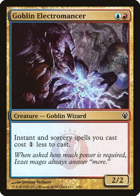 Goblin Electromancer · Duel Decks: Izzet vs. Golgari 3/90