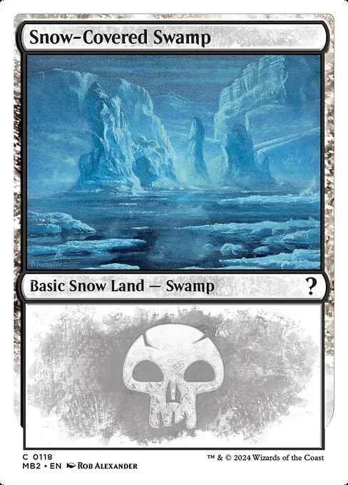 Snow-Covered Swamp · Mystery Booster 2 118/385