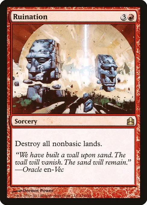 Ruination · Commander 2011 134/318