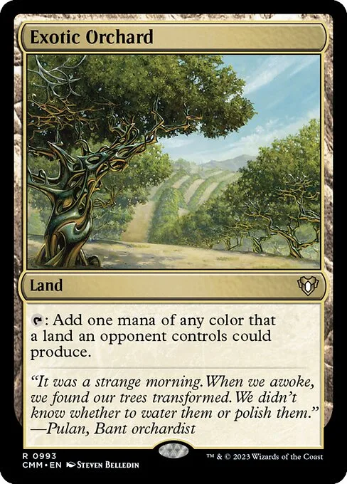 Exotic Orchard · Commander Masters 993/1067