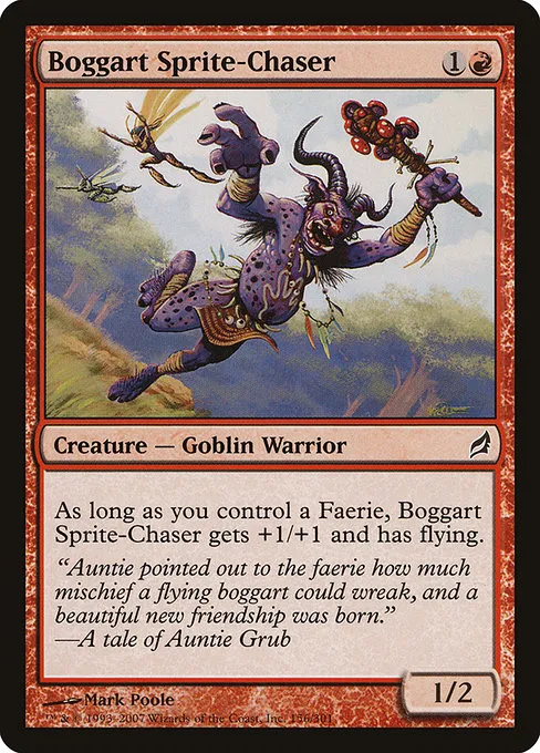 Boggart Sprite-Chaser · Lorwyn 156/301