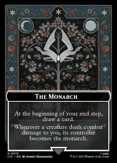 The Monarch · Tales of Middle-earth Commander Tokens 15/15