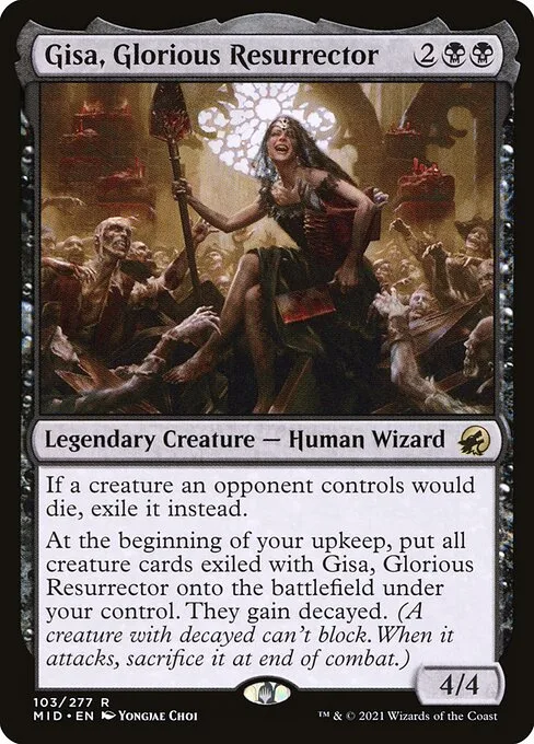 Gisa, Glorious Resurrector · Innistrad: Midnight Hunt 103/399
