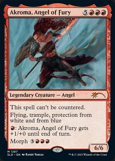 Akroma, Angel of Fury · Secret Lair Drop 1287/2547