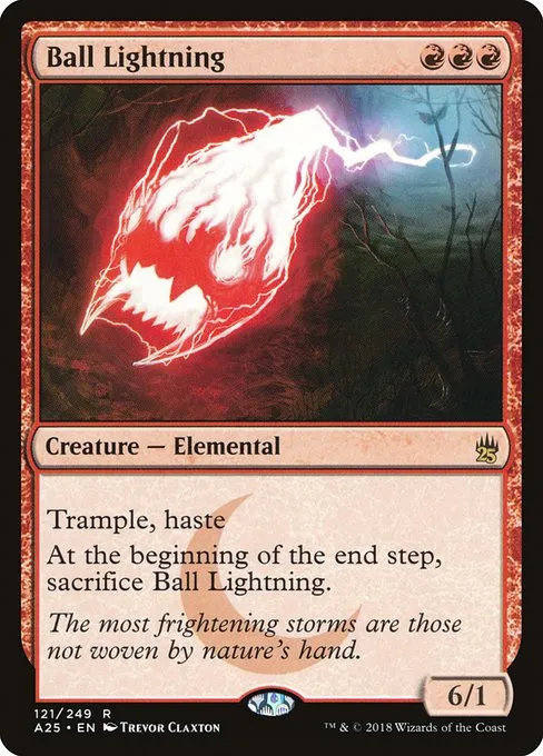 Ball Lightning · Masters 25 121/249