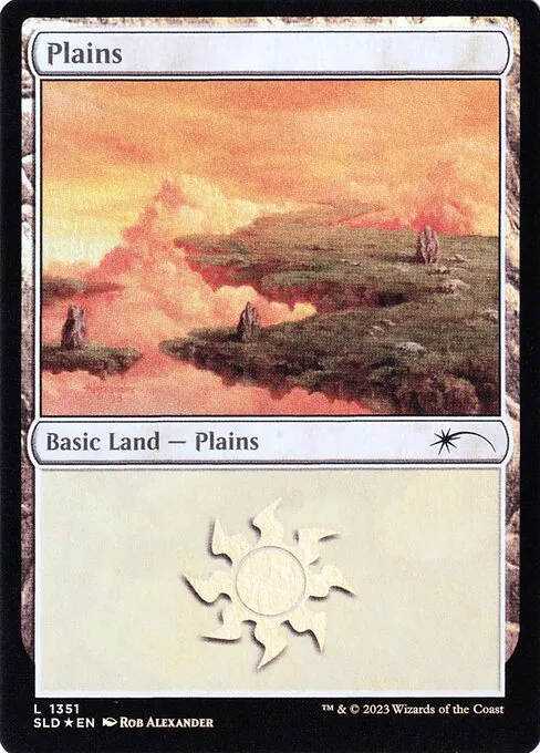Plains · Secret Lair Drop 1351/2547