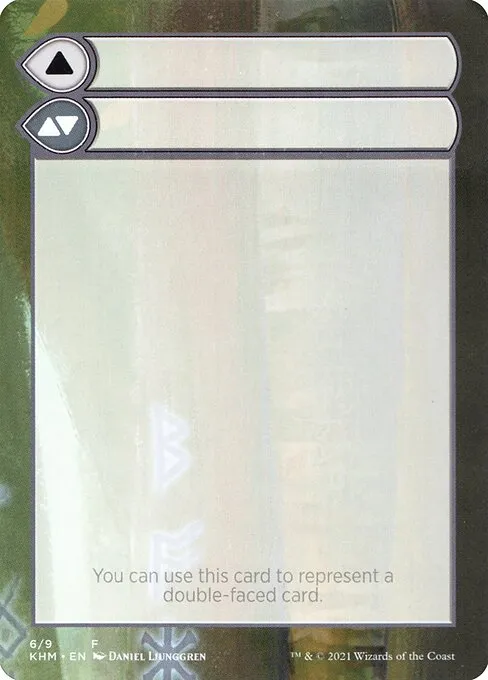 Double-Faced Substitute Card · Kaldheim Substitute Cards 6/9